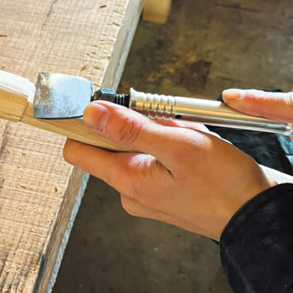 Japanese Hokkaido Oak Tanto - Image 3